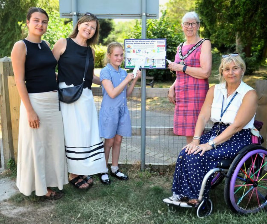BBC | August 2026 | Playground Allergy Warning Sign Unveiled in Memory of Jess North