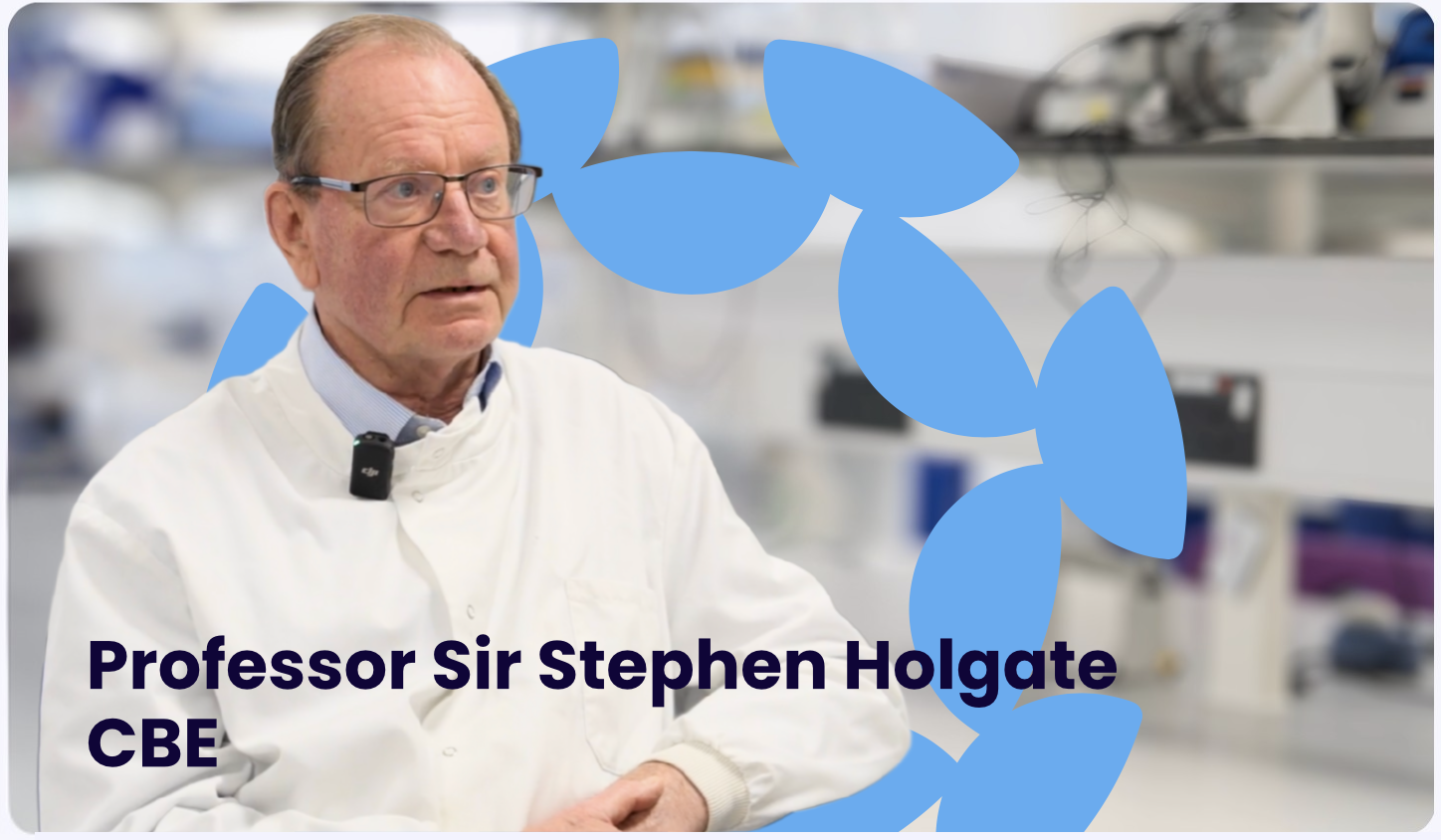 Professor Sir Stephen Holgate CBE, Natasha's Prize Director