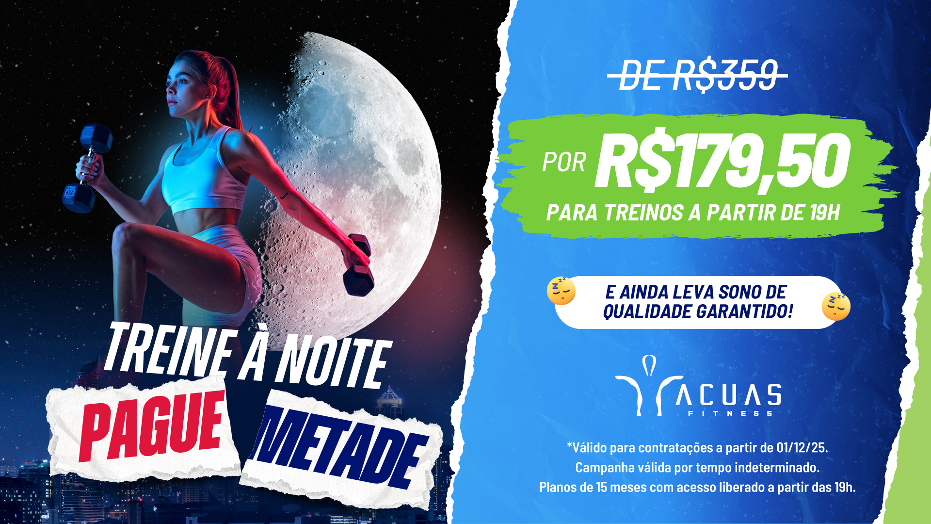 Banner Site - Treine a Noite Pague Metade.png