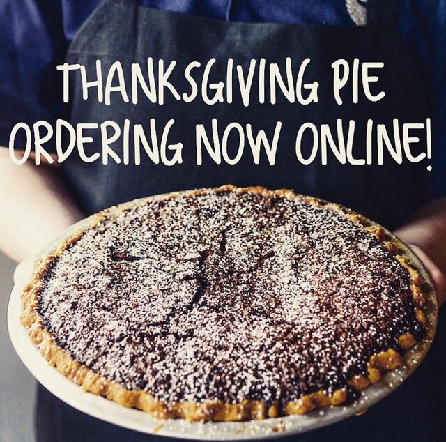 Order Thanksgiving Pies from Rye