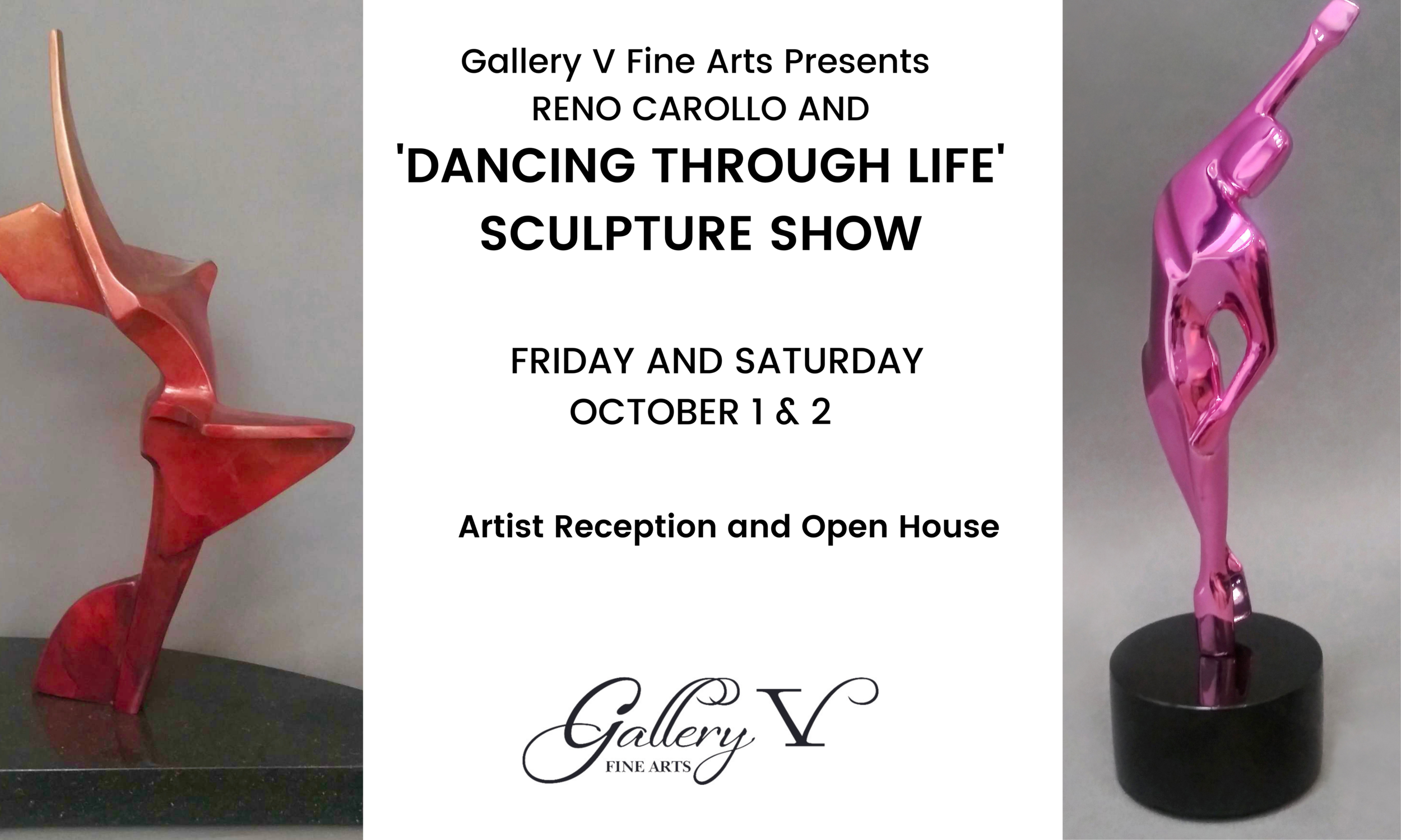 Sculpture Show at Gallery V Fine Arts