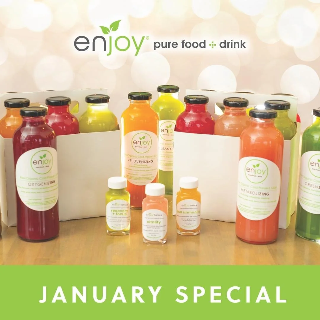 Get the January Juice Special at Enjoy
