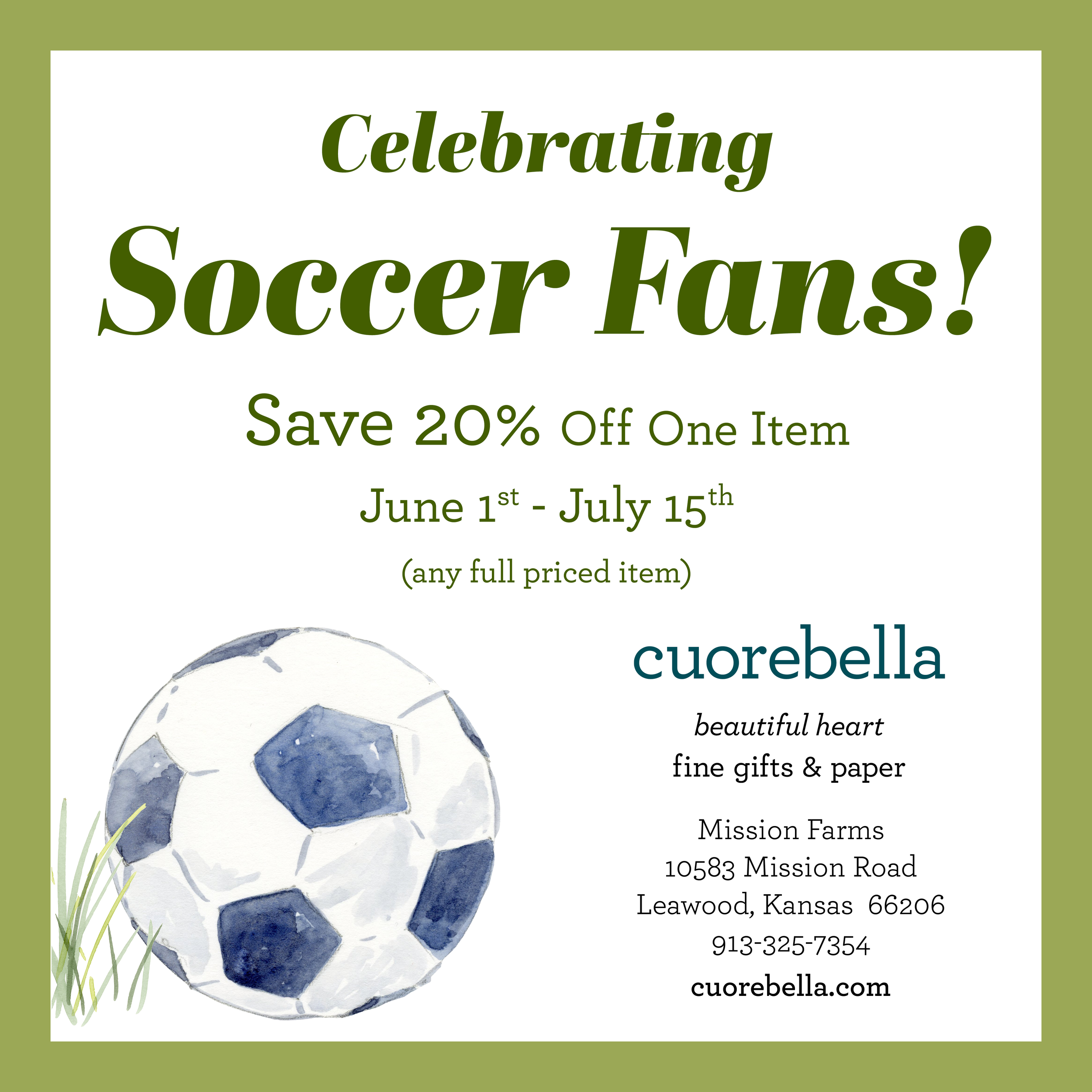 Save 20% Off One Item at Cuorebella