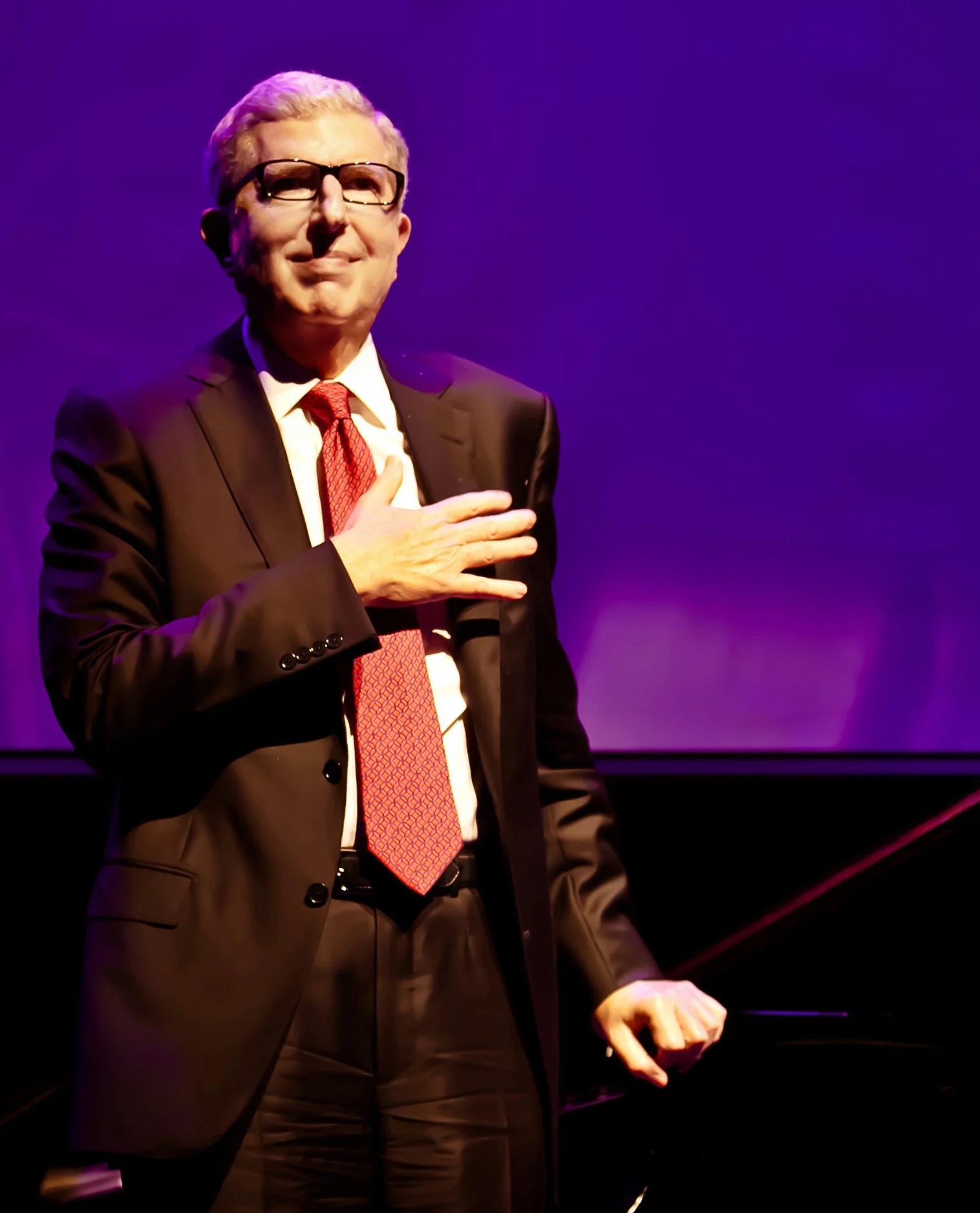 Marvin Hamlisch at the 2012 CINE Awards Gala, where he announced the creation of a film scoring contest for emerging composers. Photo: Inbal More Photography