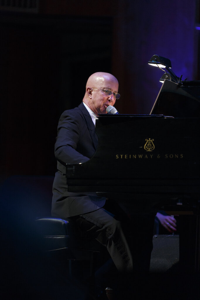  Paul Shaffer, guest presenter and performer, performs “Nobody Does It Better”  Photo by Jonathan Heisler 