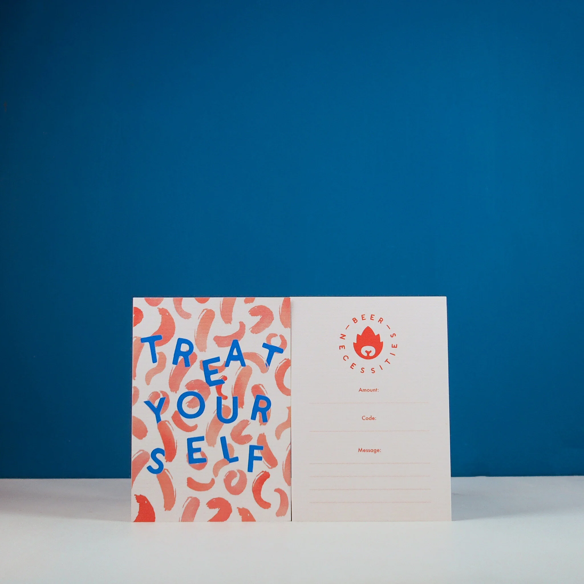 Blank Physical Gift Card