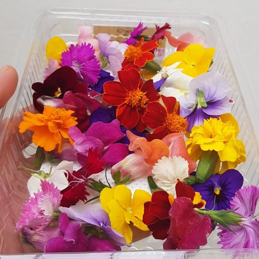 Flores comestibles (mix de 30ud aprox)