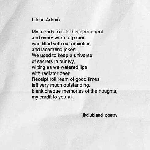 Now that&rsquo;s what I call 2007. A stack of admin, boxes of wine and a littering of good friends. 
 

 #poemsofinstagram #igpoems #indiesleazerevival #creativewriting #poetry #afterparty #wordsgram #clublandpoetry #indiesleaze #allmyfriends