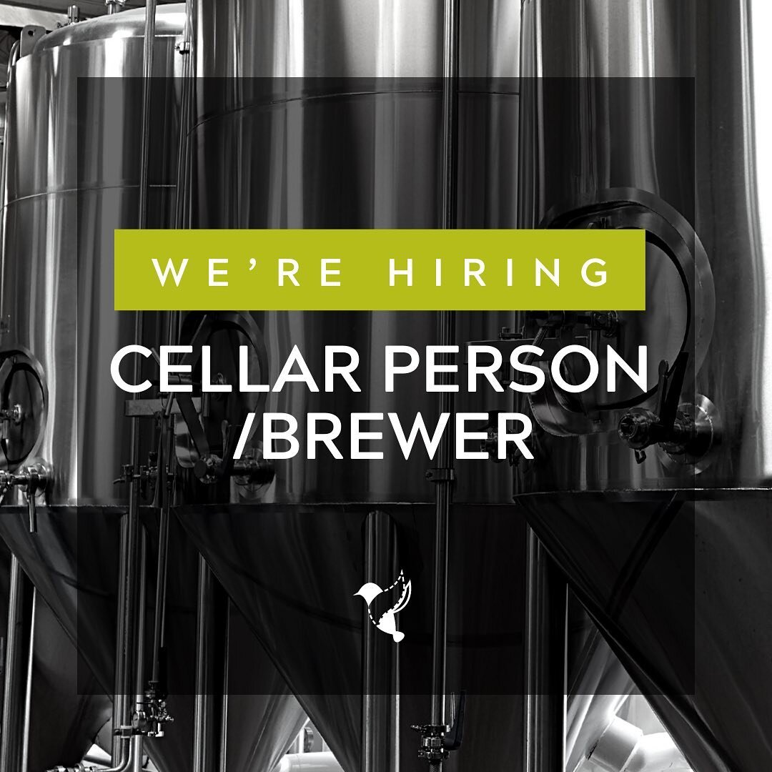 ‼️We&rsquo;re hiring‼️
.
We currently have an opening for a Cellar Person/Brewer here at Phase Three.
.
Largely working in the cellar and on the brew house, the ideal candidate for this position has at least 6-12 months of experience at a production-