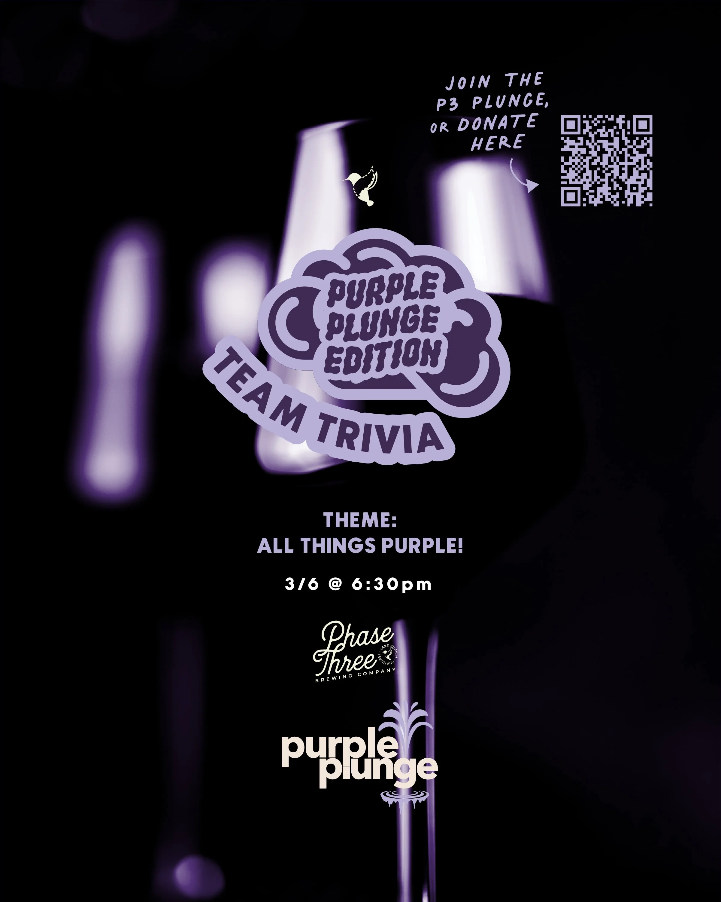 Team Trivia Night (Purple Plunge Edition) 