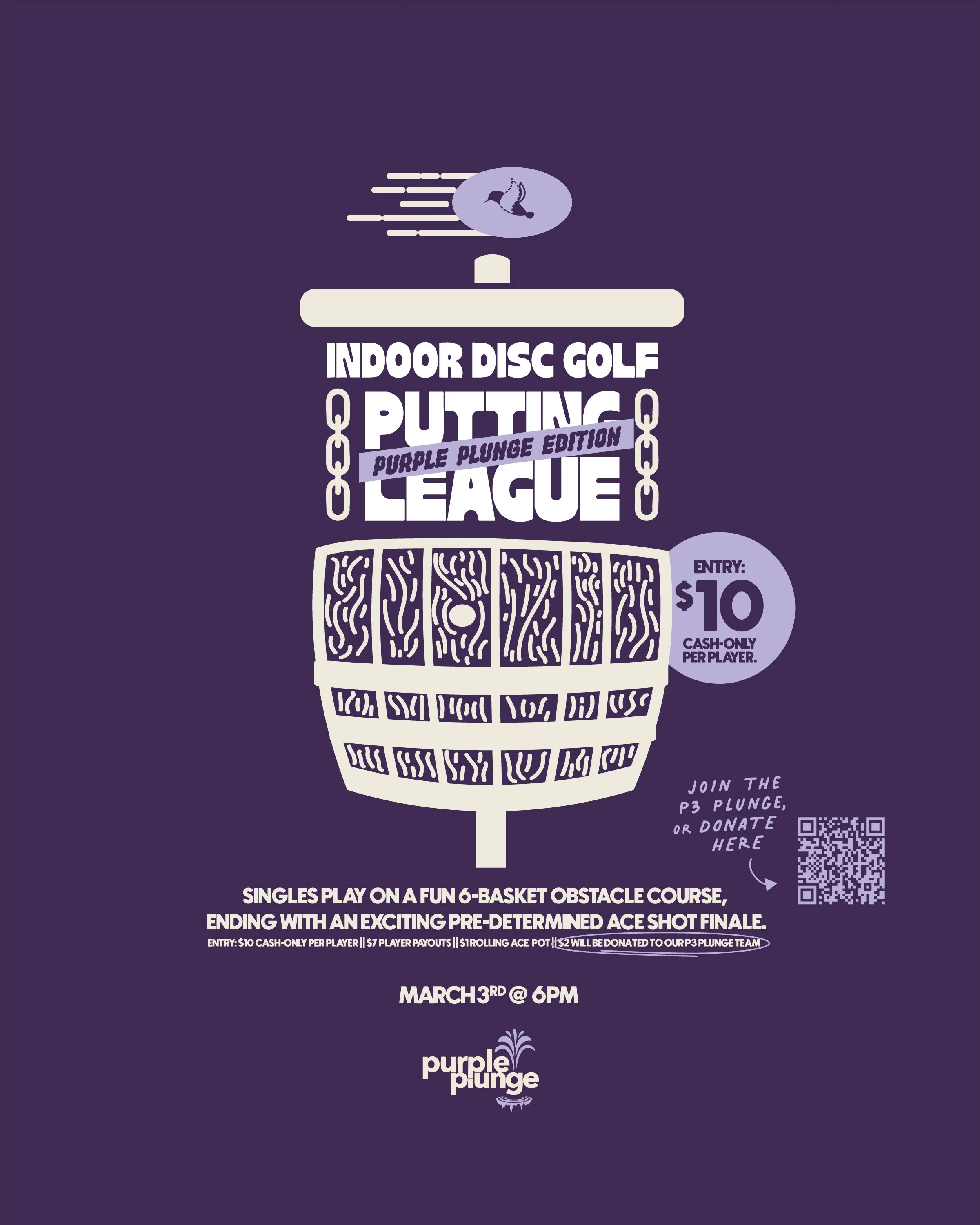 Phase Three Disc Golf Putting League: Season One (Purple Plunge Edition)