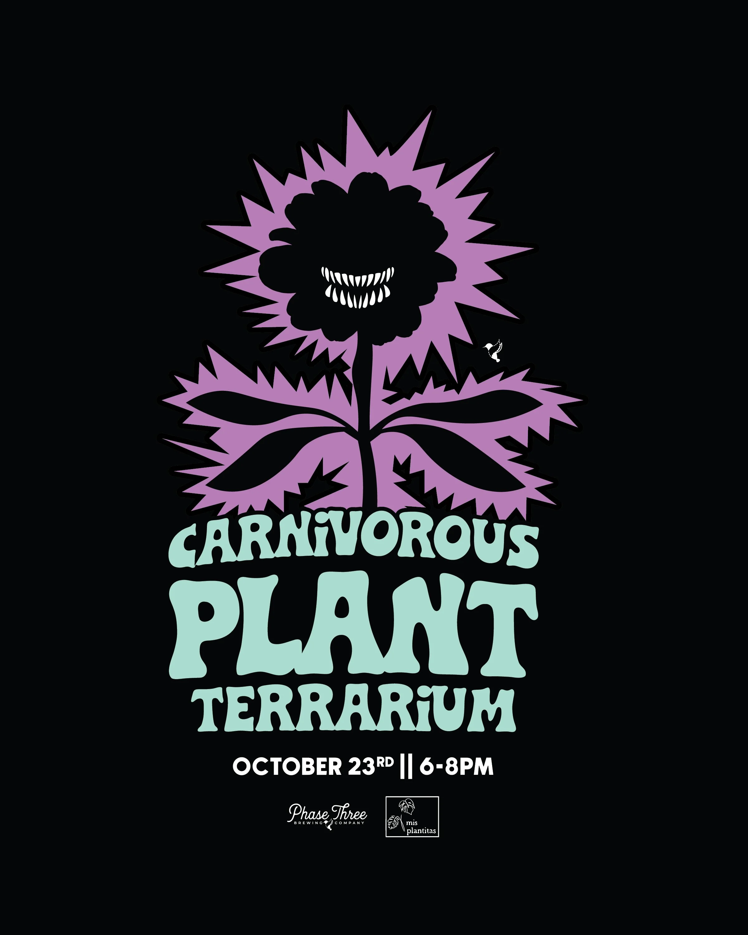 Carnivorous Plant Terrarium Workshop w/Mis Plantitas
