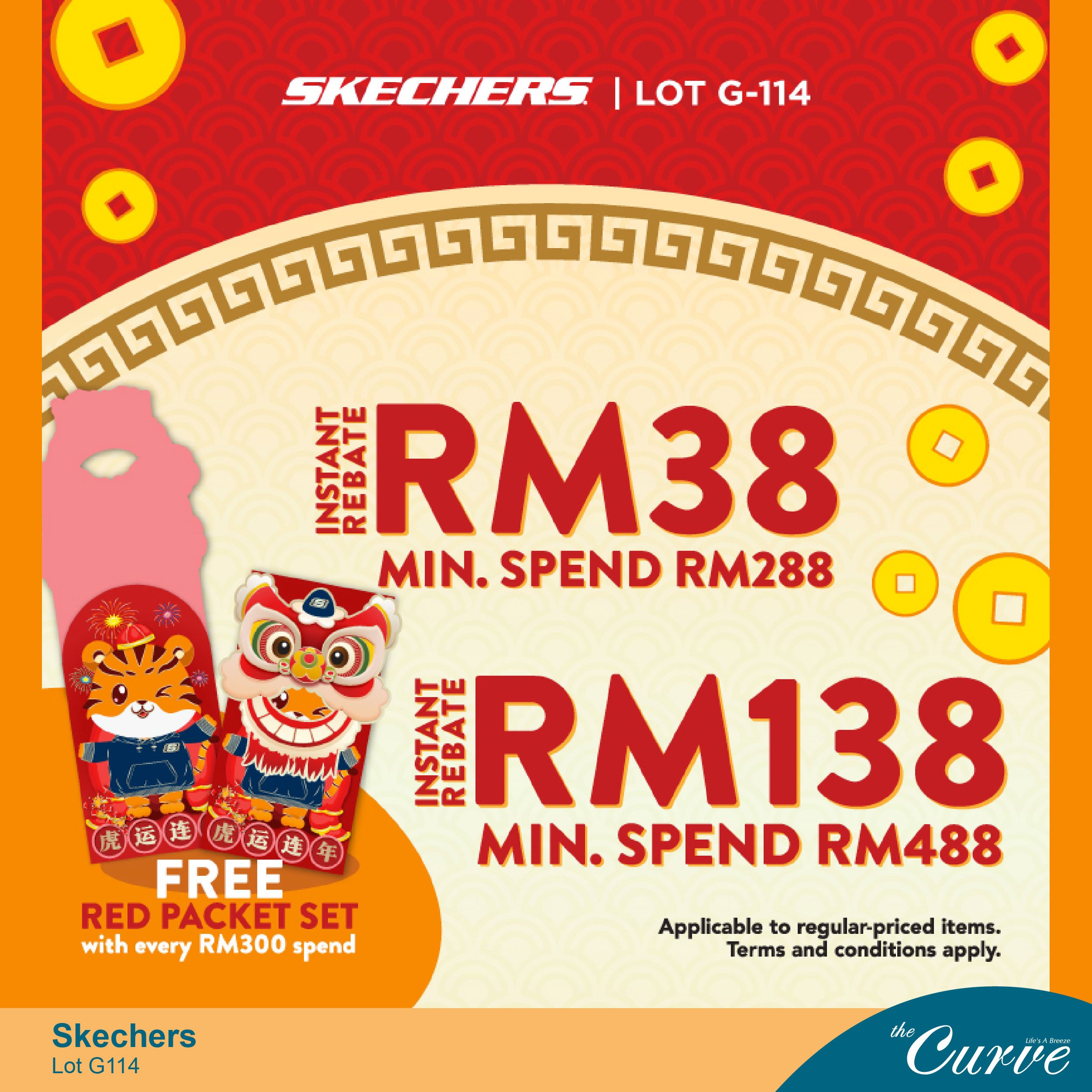 Cheers To A New Year And Enjoy UP TO RM138 Instant Rebate At Skechers 