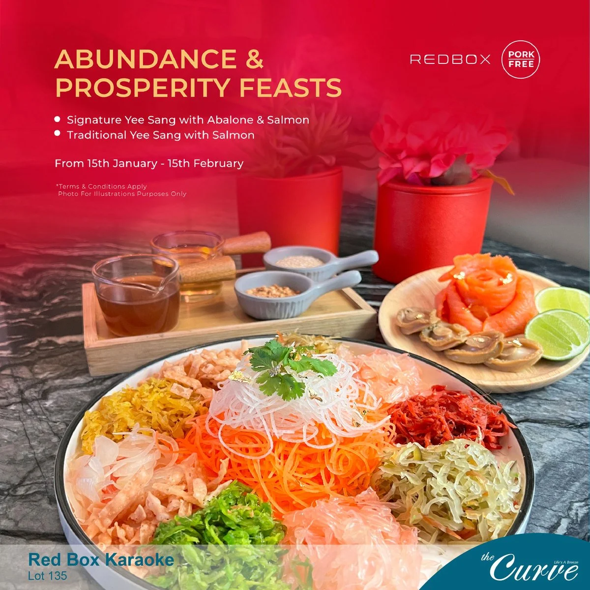 Lunar New Year isn’t complete without Yee Sang! — the Curve