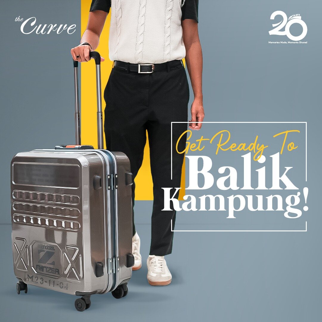 Pack your bags, love, and adventure! Don't leave anything behind - with Leather Avenue bags, every journey becomes a stylish adventure waiting to unfold.

Where will your next destination be, balik kampung or overseas? ✈️

#theCurve #theCurvemall #th