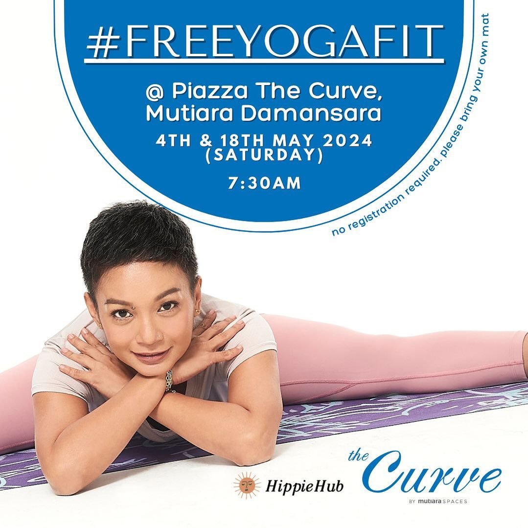 Don&rsquo;t forget our YOGA date 🧘&zwj;♂️🧘&zwj;♀️🧘

See you on 4th and 18th May 2024, 7.30am at Piazza the Curve 🫶

#theCurve #theCurvemall #theCurveMutiaraDamansara #HippieHub #yogaattheCurve