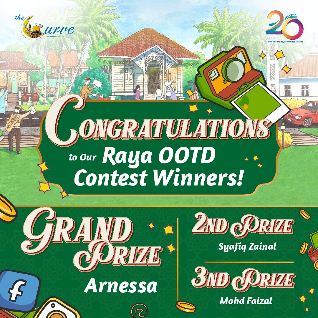 Finally, the grand reveal we&rsquo;ve all been waiting for 🤩 

Congratulations to everyone who shared their amazing style and creativity. Your participation made our event a massive hit! Enjoy your prizes and keep slaying your fashion!

#theCurve #t