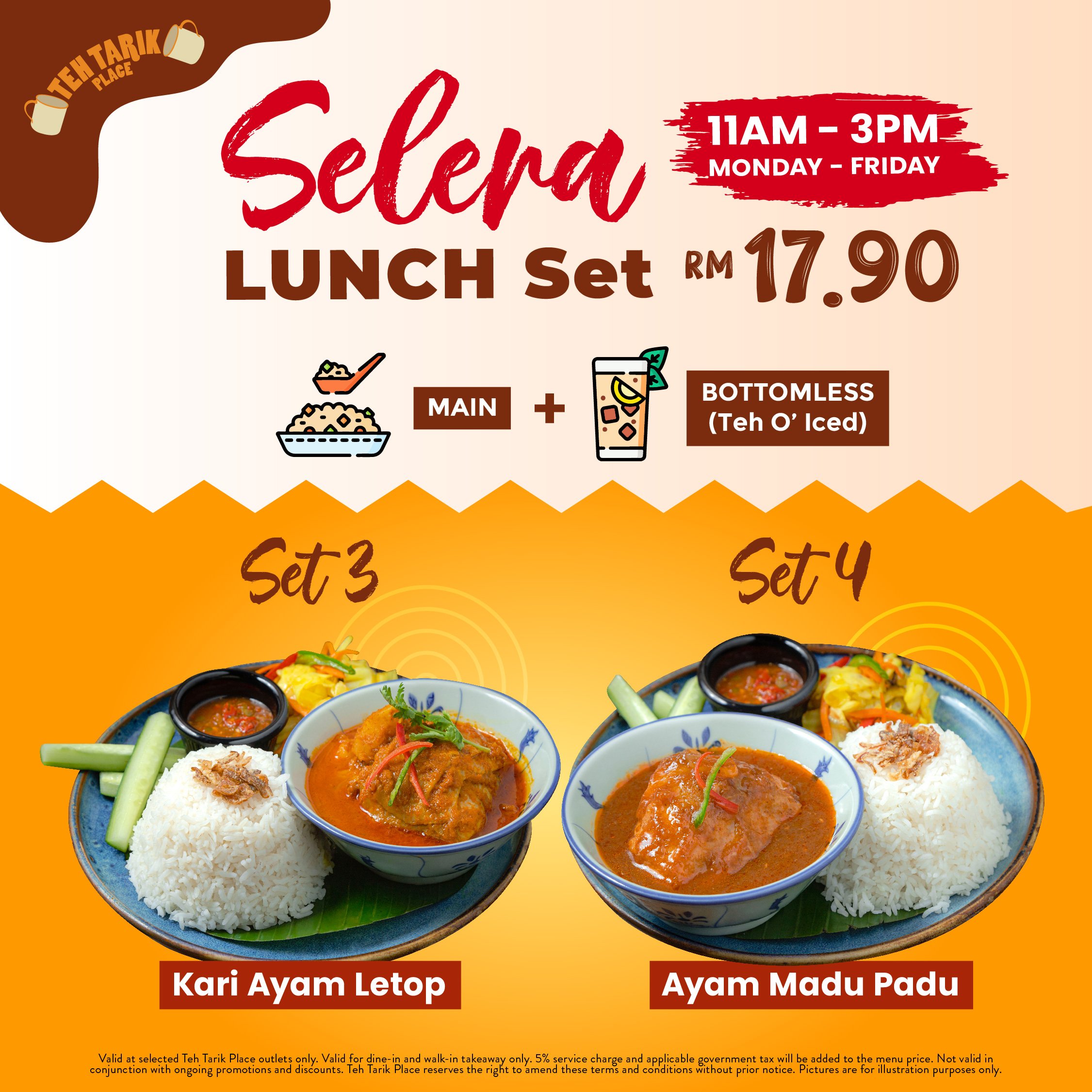 Selera Lunch Set — the Curve