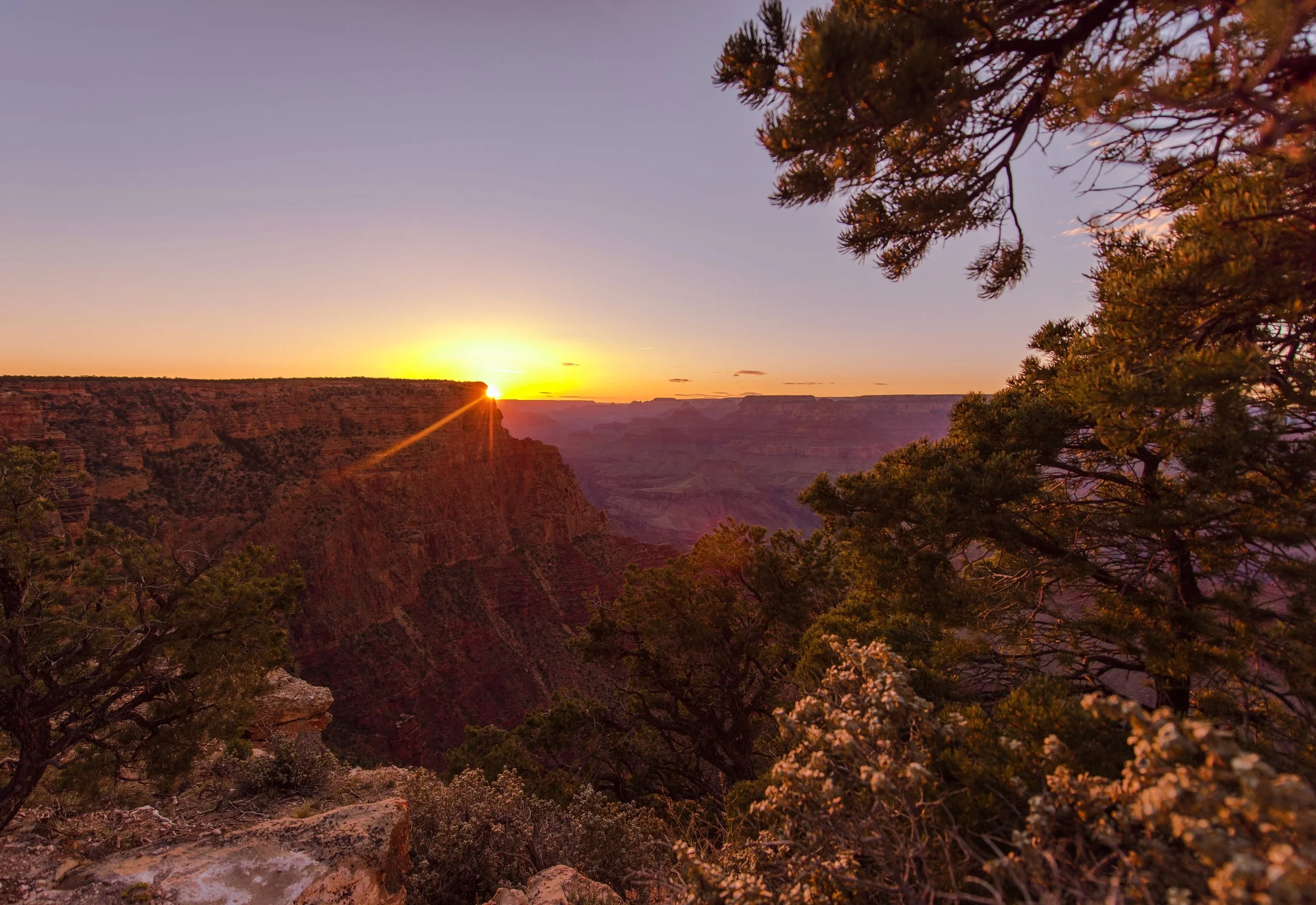   Sun Glare  | Grand Canyon National Park 