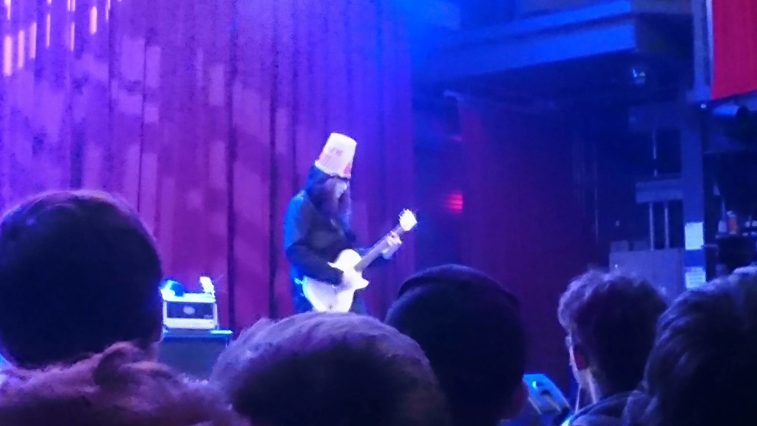 And then all of a sudden, I saw buckethead