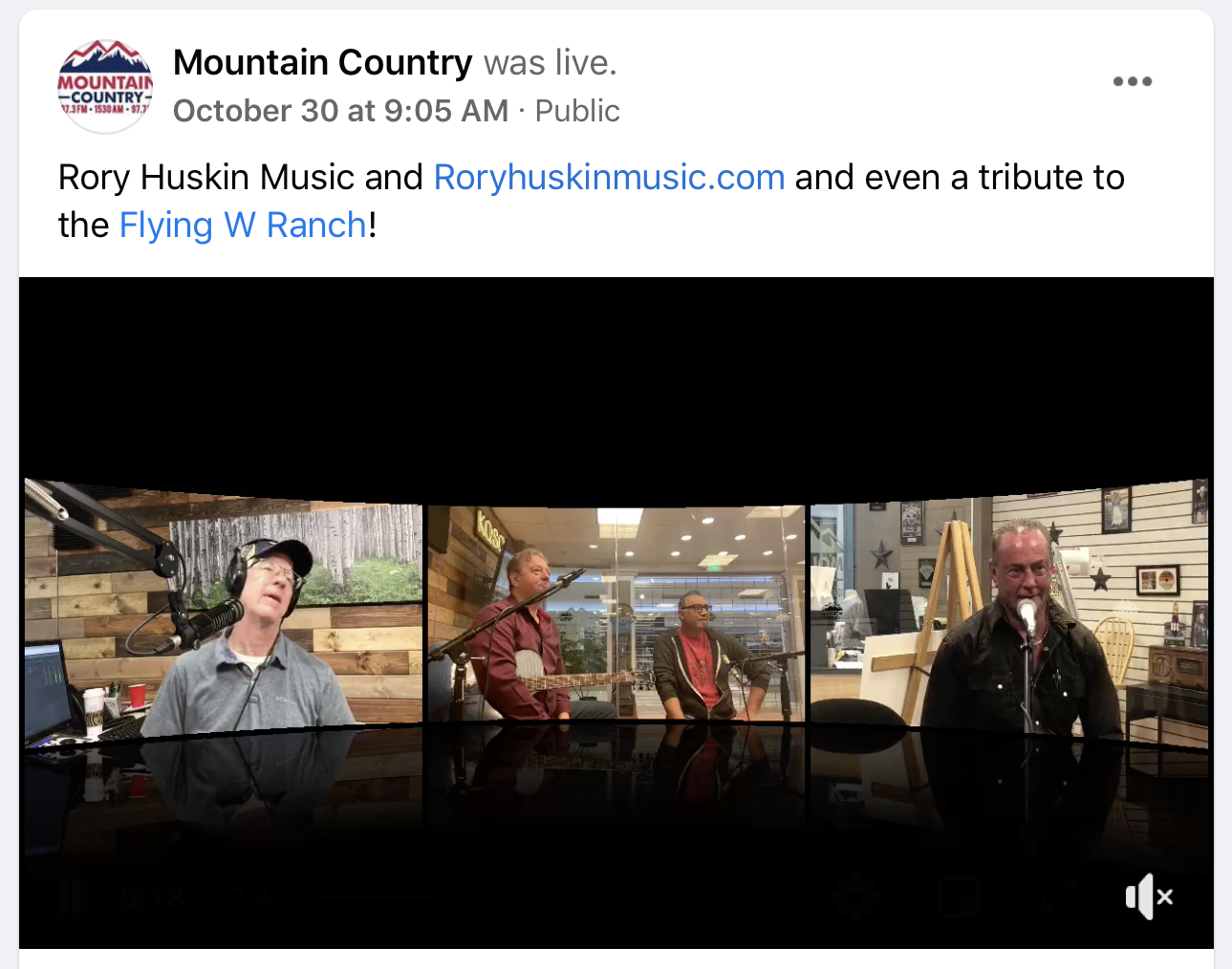 Mountain Country Radio Interview