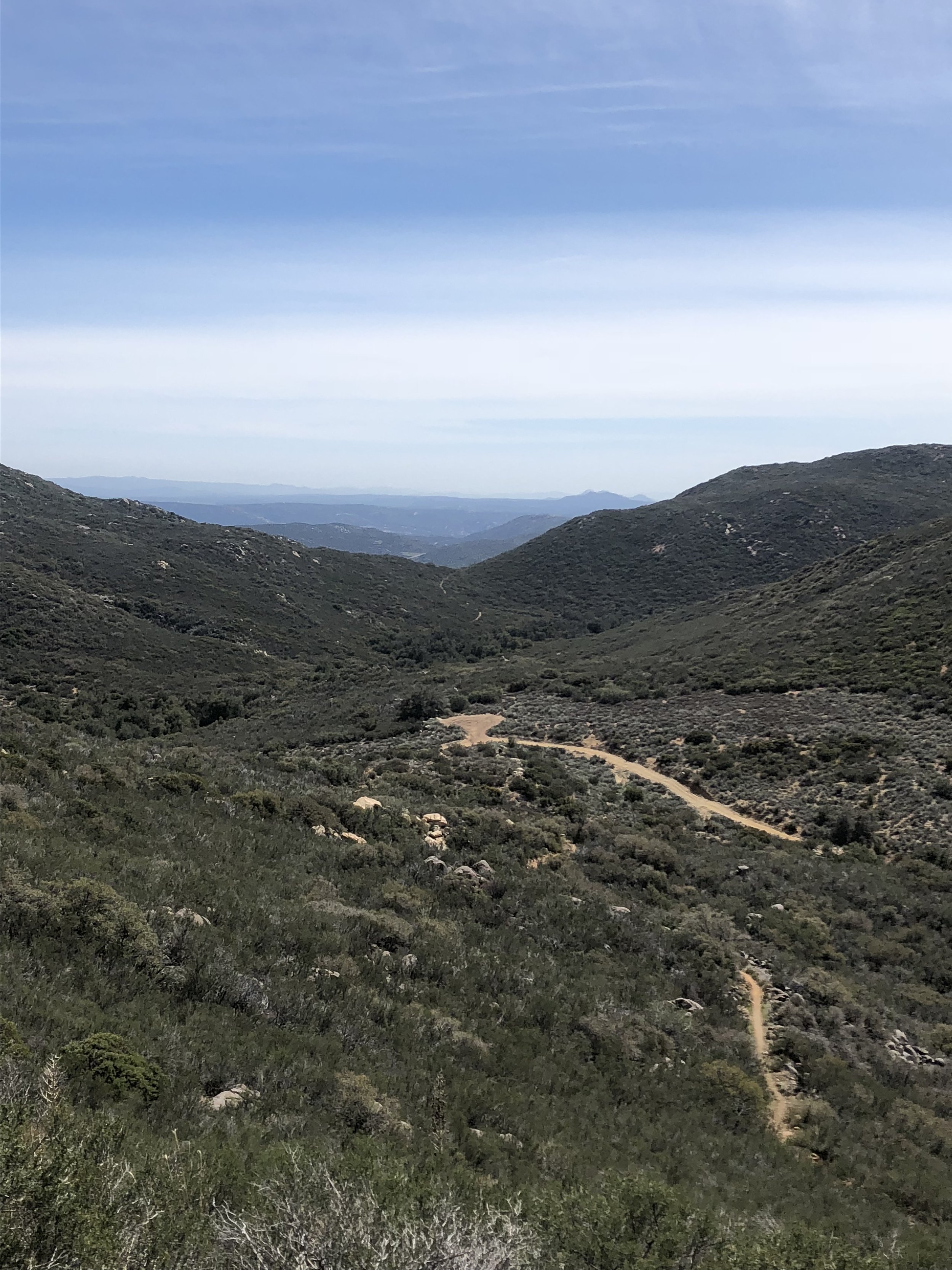 Day 2 - lake morena to mount laguna