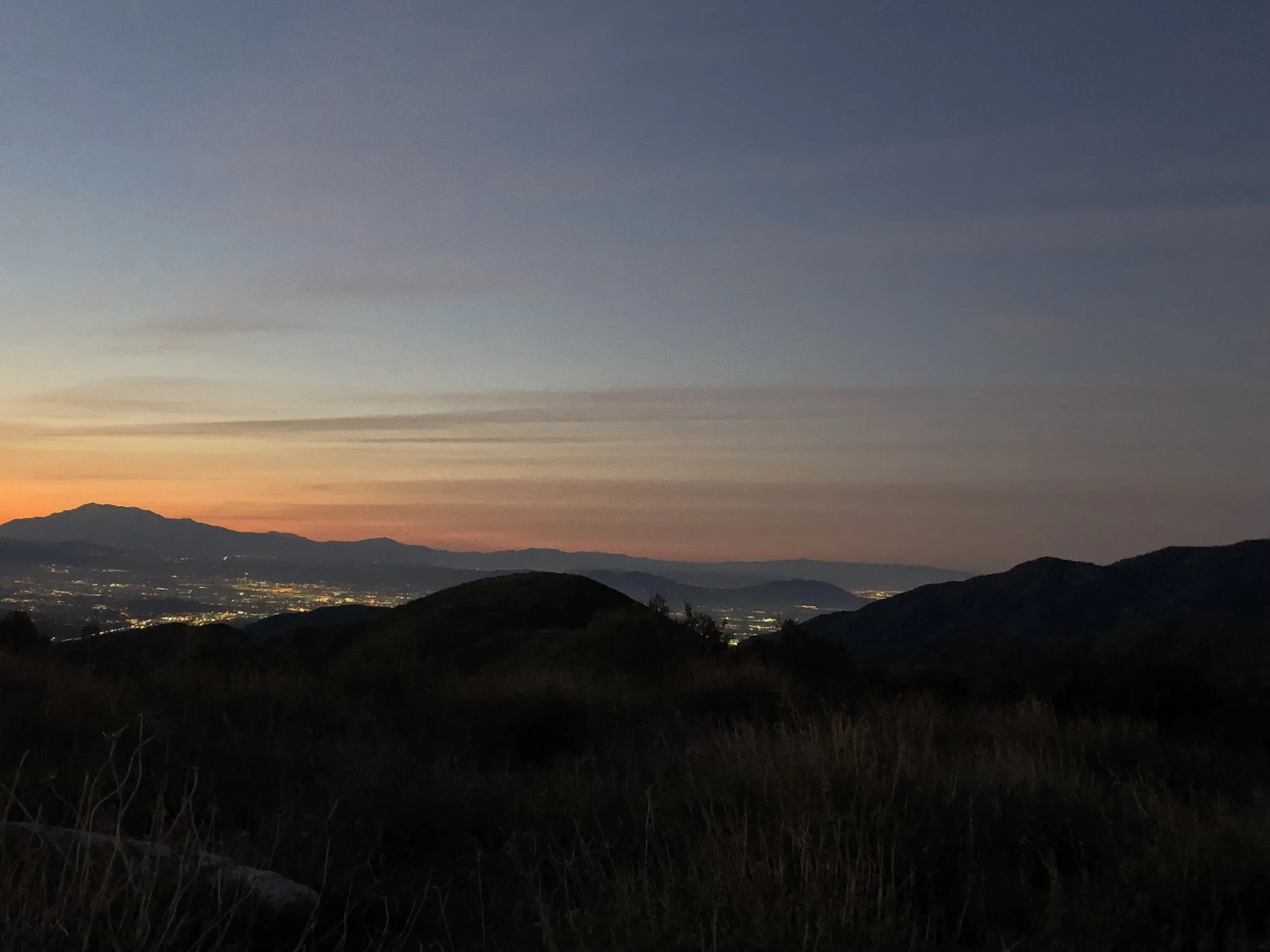 Day 21 - cleghorn picnic area to san gabriel mountains