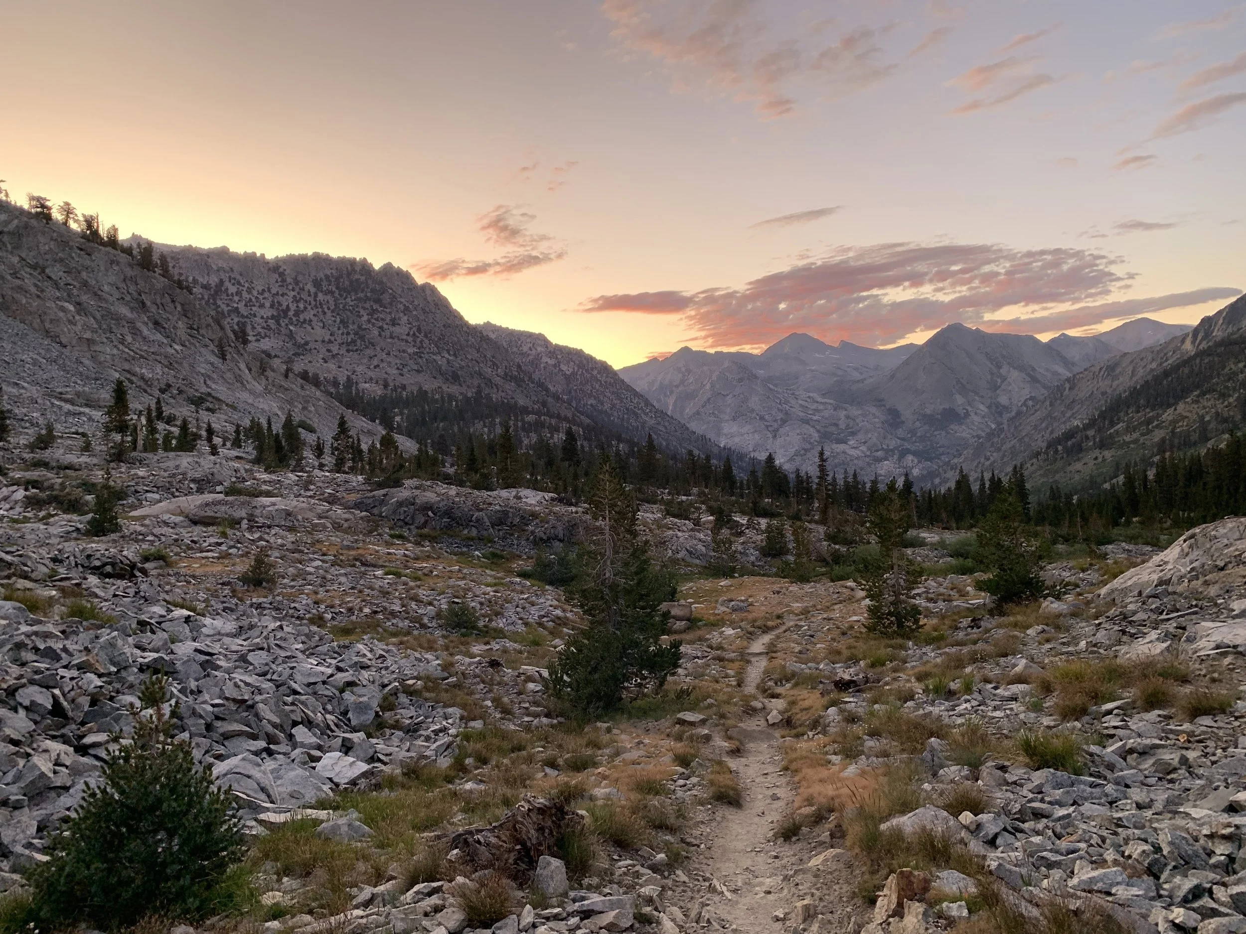 Days 130-136 – mammoth to Rock creek