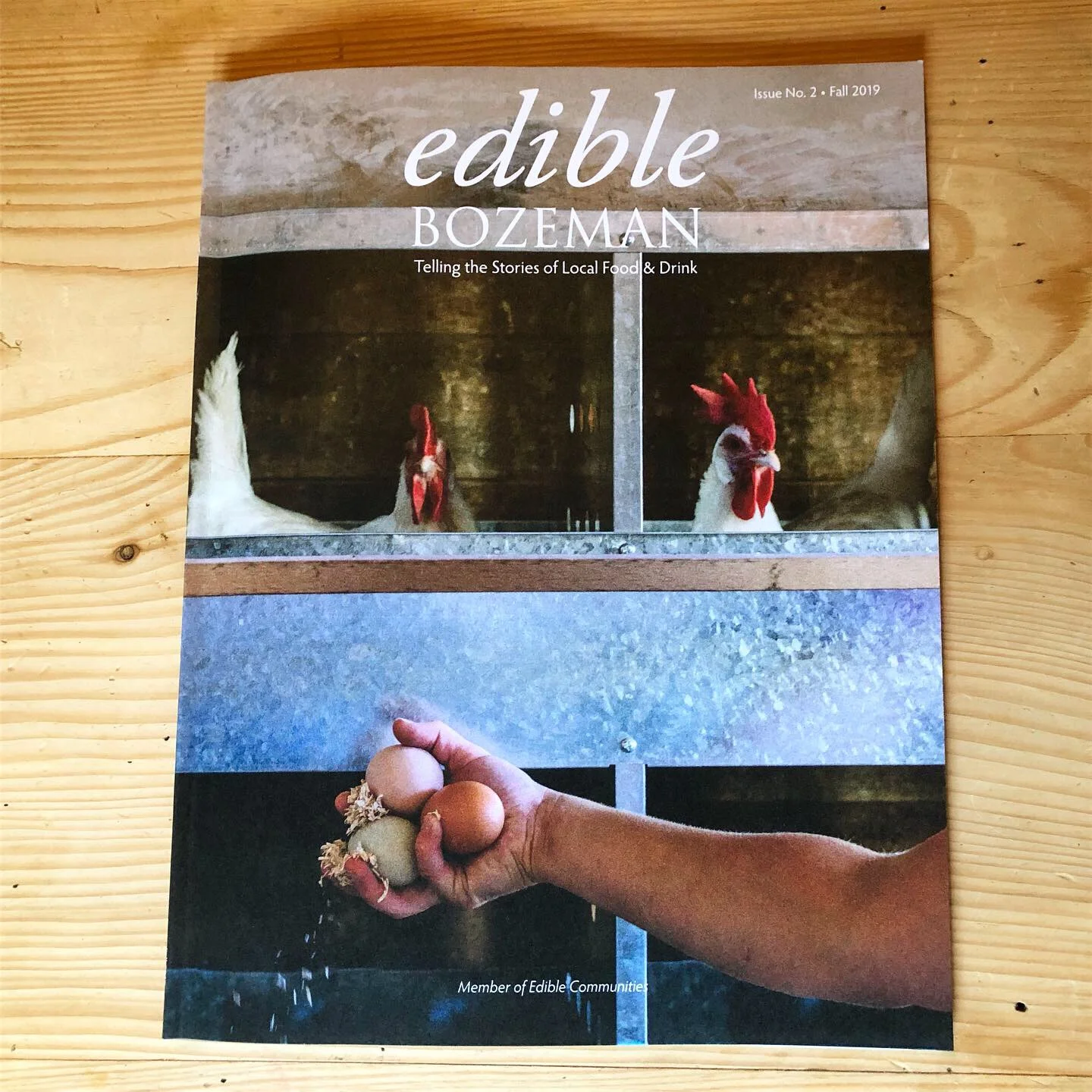 Feature Article in Edible Bozeman Magazine