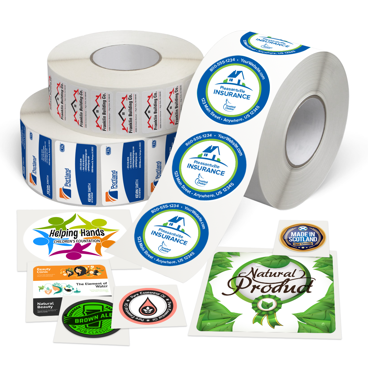 Roll Labels