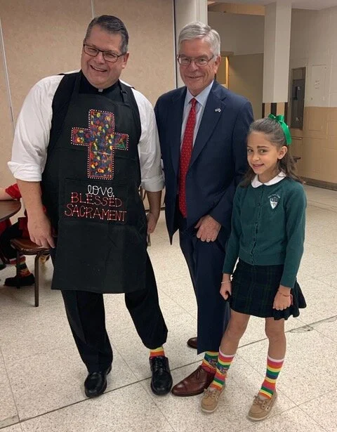 Bruce Boyea and grand daughter