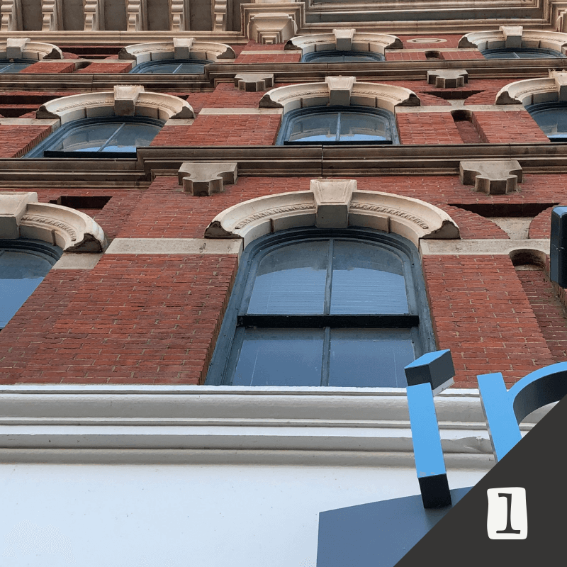 The Crittenden Building (1854) 1382 W. 9th Street Considered a fine example of High Victorian commercial architecture. The stone hood molds over the windows and the masonry coursing at each floor is indicative of many buildings in the Warehouse District from this era.
