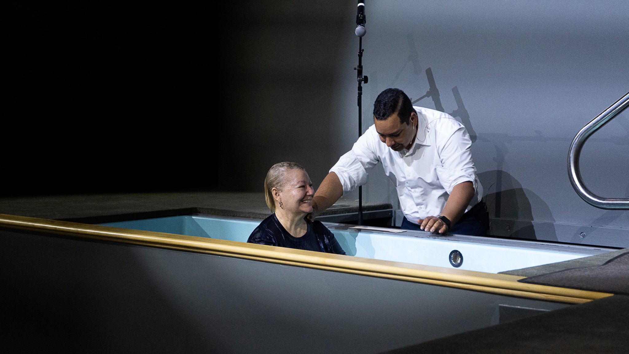 Some Sundays, we may have scheduled Baptisms for people who have found new life in Christ. Have questions about Baptism? Click here!