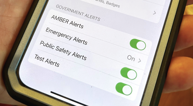 Wednesday's emergency alert may be annoying to some. For abuse victims, it may be dangerous