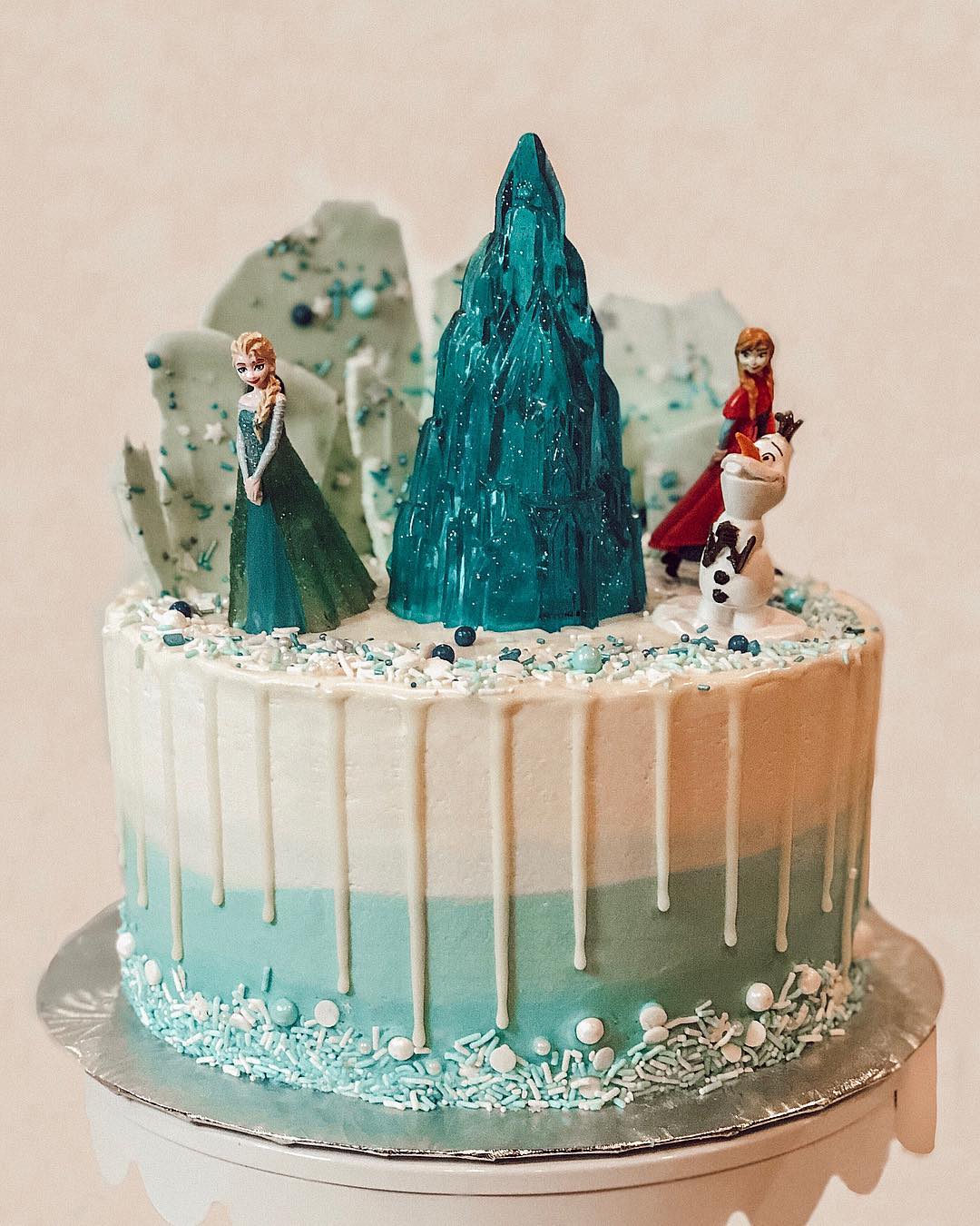 Elsa & Olaf “Frozen” Cake | Cakes by Caralin