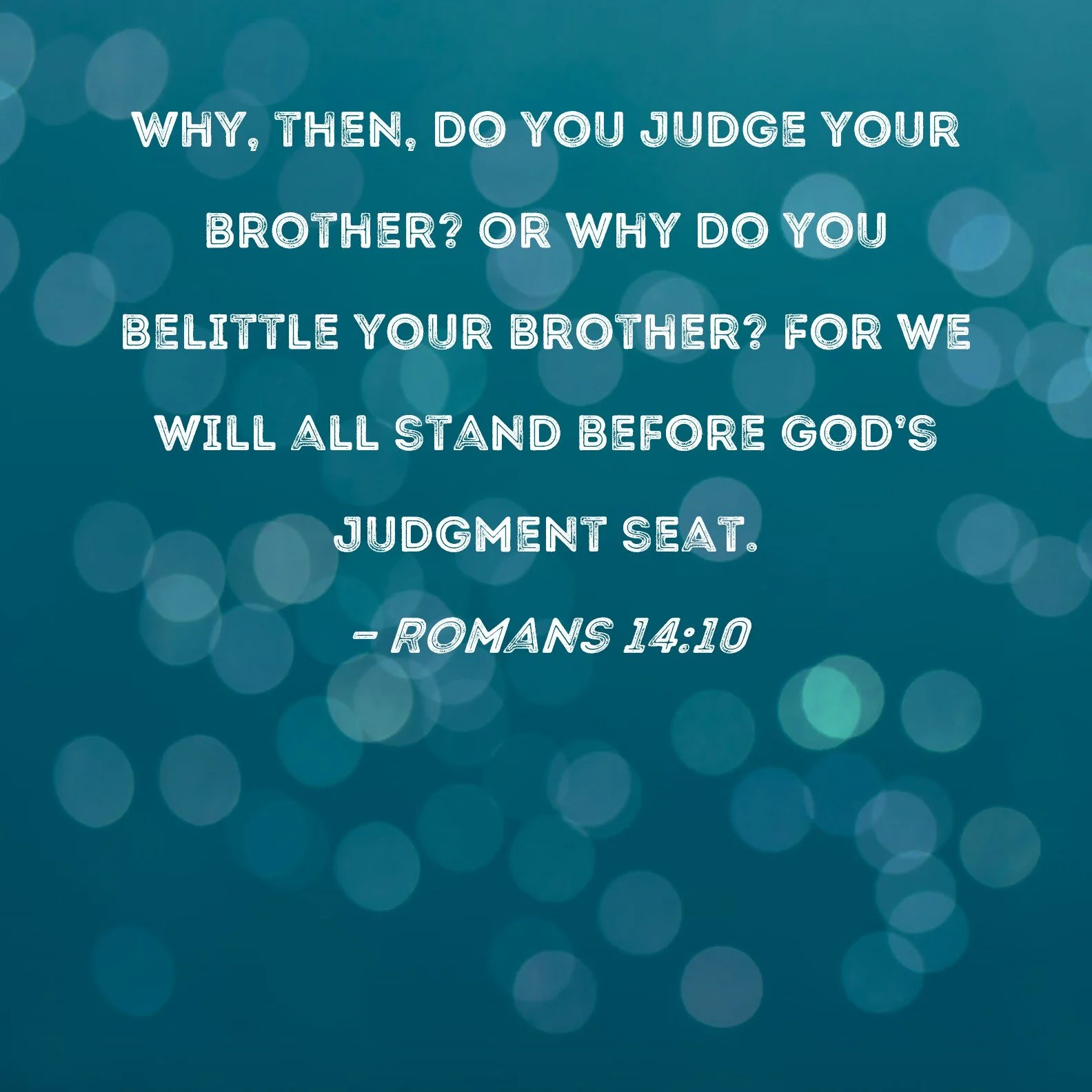 TODAY'S WORD...