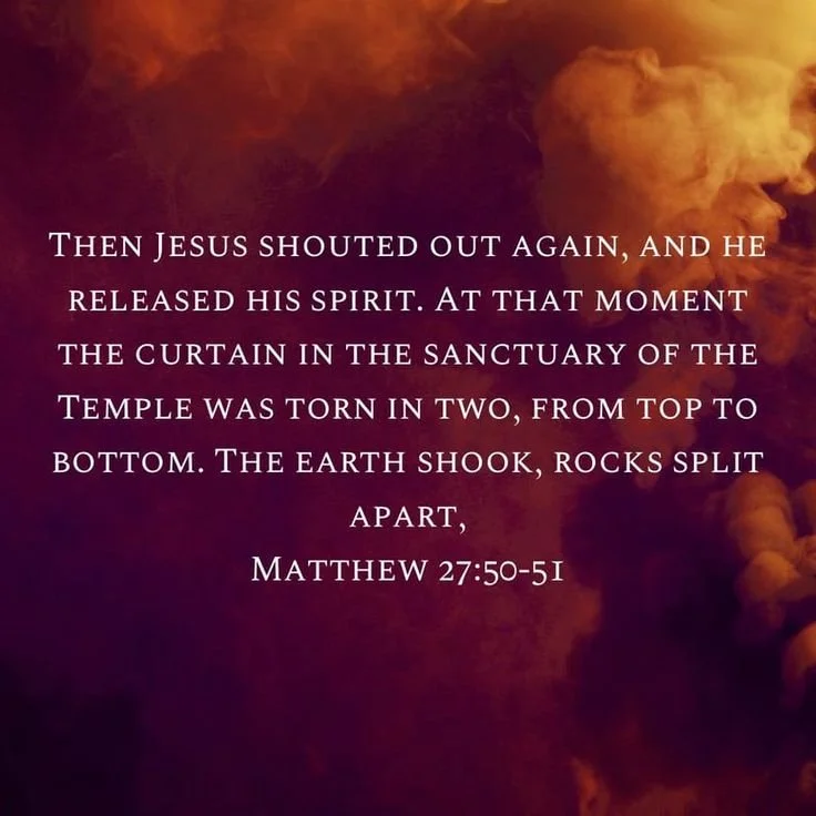 TODAY'S WORD AS WE CONTINUE THROUGH HOLY WEEK...Today is known as Good Friday, when Jesus was crucified on a cross.