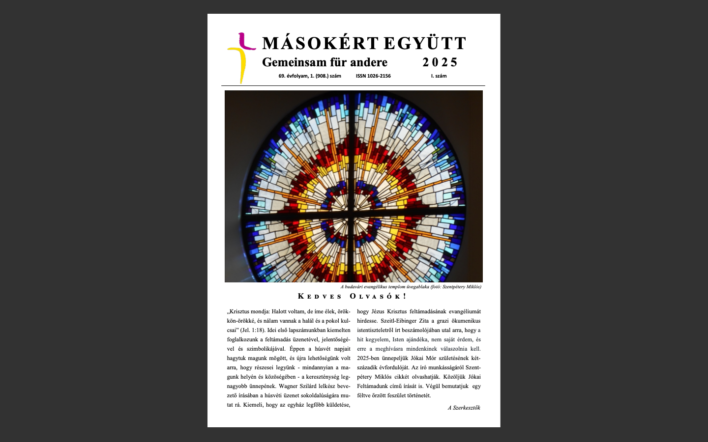 2025. I. szám