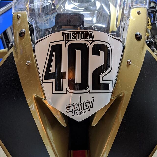 Number Plates!!
.
It&rsquo;s that time folks.
.
White tape and sharpie looks good at Tech Inspect... Custom printed plates look good in the photos.
.
Running out of time to get numbers for Round 1 delivery. And as always, our very own @stephenzarra i