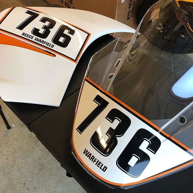 Number Plates!!
.
It&rsquo;s that time folks.
.
White tape and sharpie looks good at Tech Inspect... Custom printed plates look good in the photos.
.
Running out of time to get numbers for Round 1 delivery. And as always, our very own @stephenzarra i