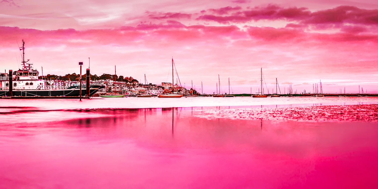 Cowes Pink. Isle of Wight