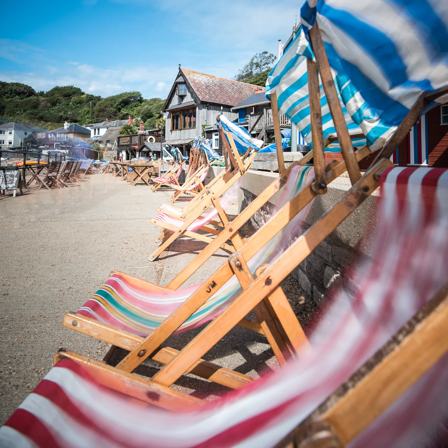 Steephill Deckchairs, Isle of Wight