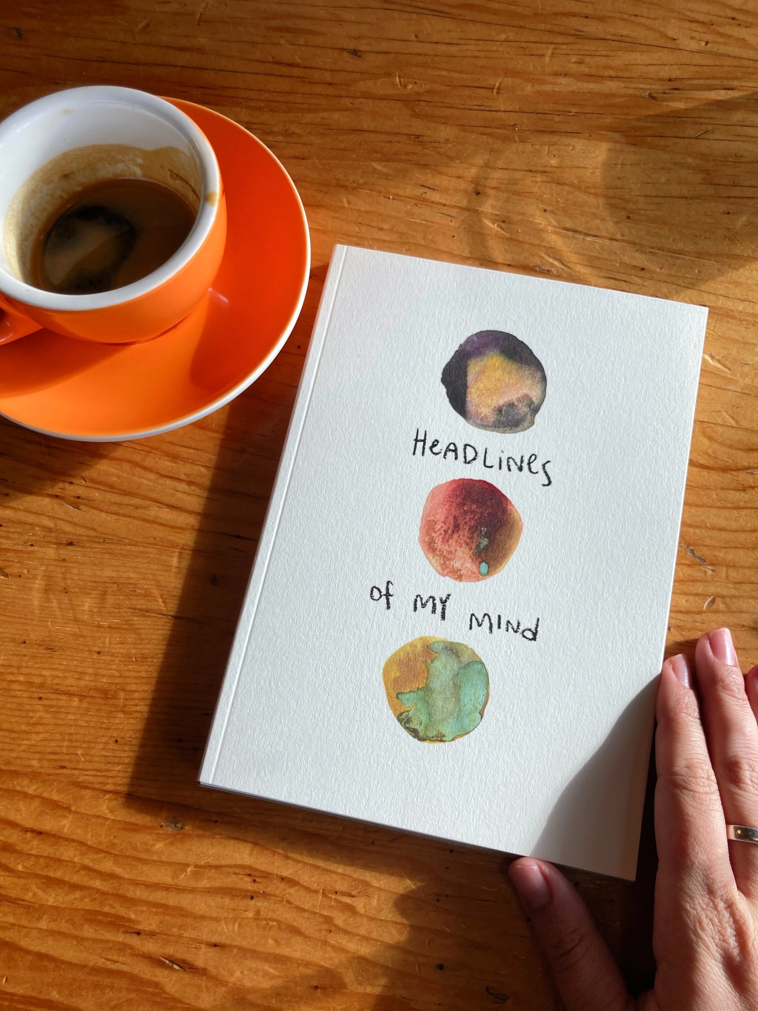 Headlines of my Mind - limited edition book, 50 available