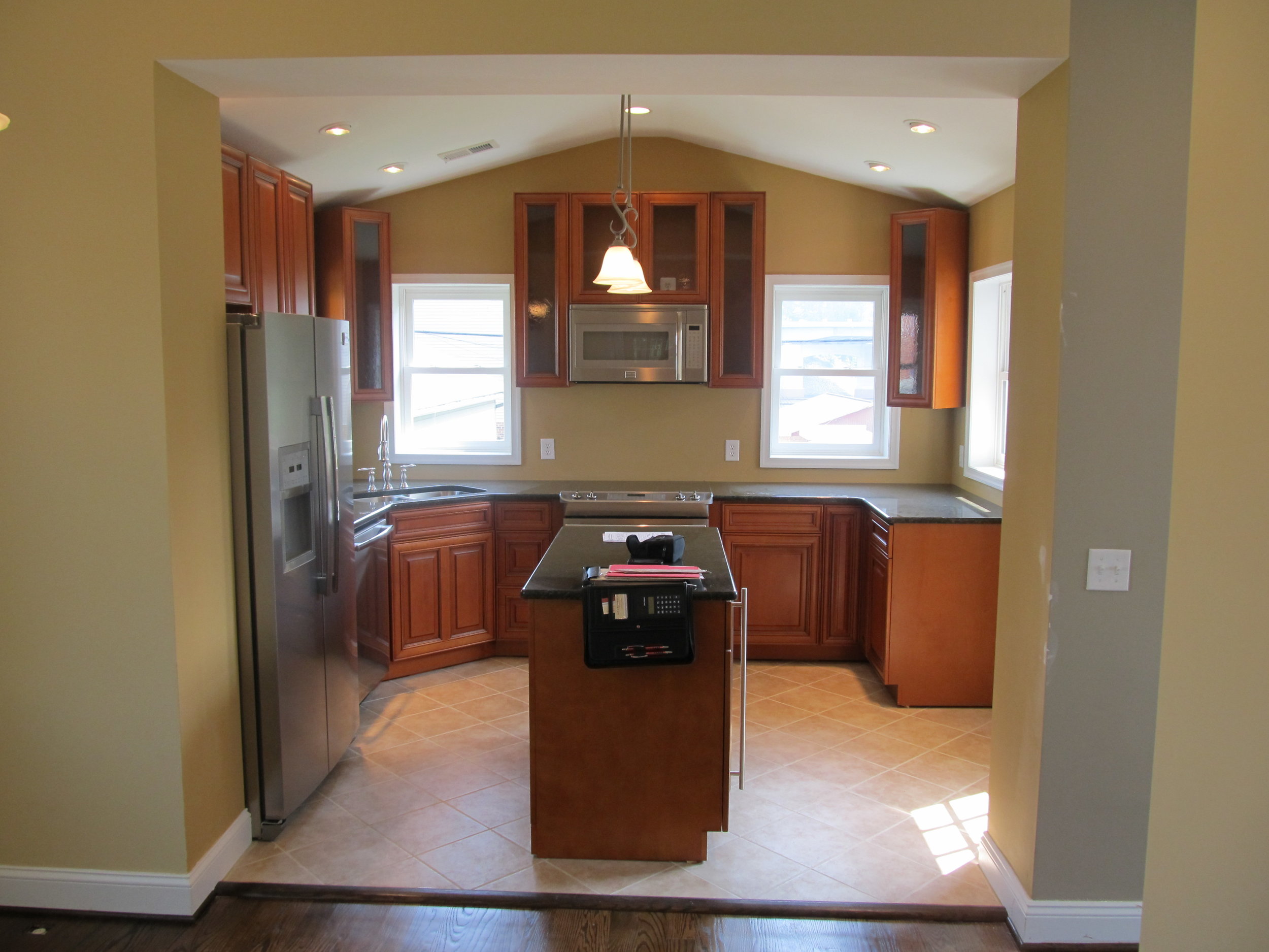 Kitchen Modern Updated  Home After  Renovation Photo