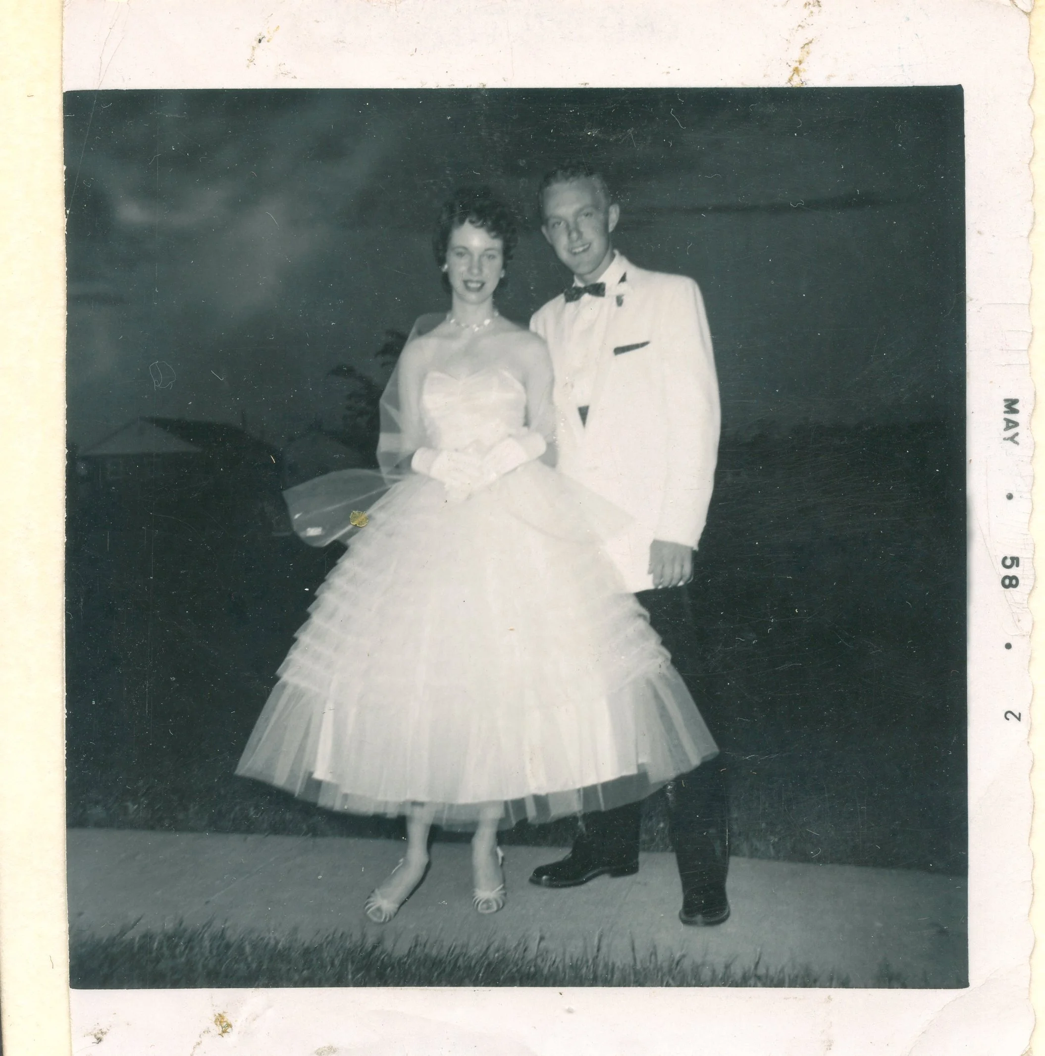 Alexander Springer and Dawn Ryman, May 1958.