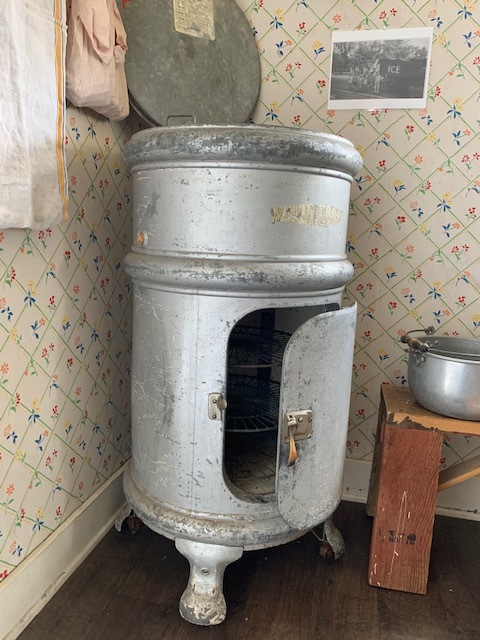 Visit ACHS at the Anoka County Fair this weekend in the historic farmhouse to see the refrigerator for yourself. Staff and volunteers will be on duty to answer questions, listen to your stories, and play some games from years gone by.