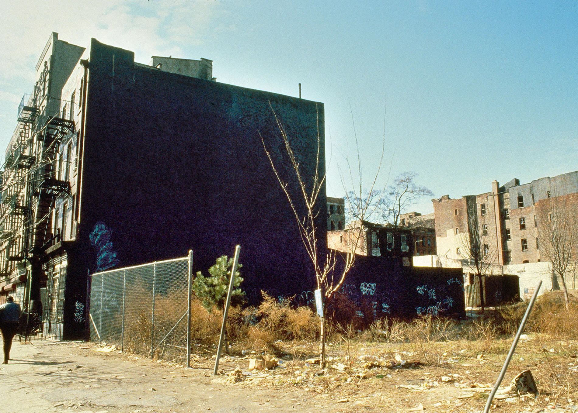 La Plaza Cultural in 1985 Photo © Camille Perrottet