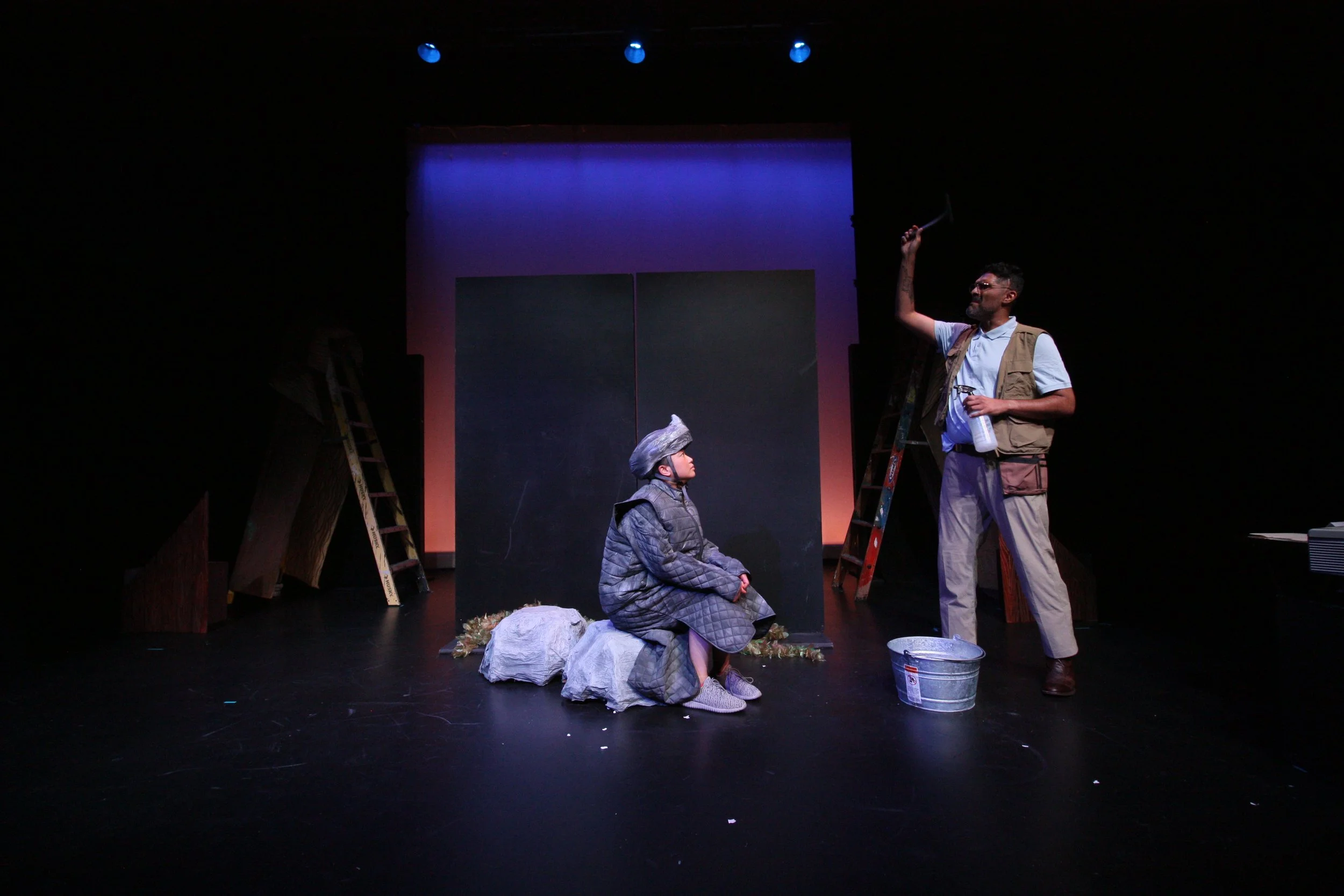 Earl, the zookeeper. ‘Mycelium’ by Juliet Kang Huneke; directed by Lana Richards