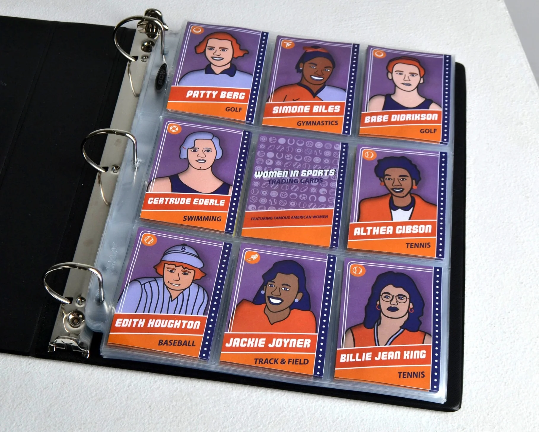 Women in Sports : Trading Cards