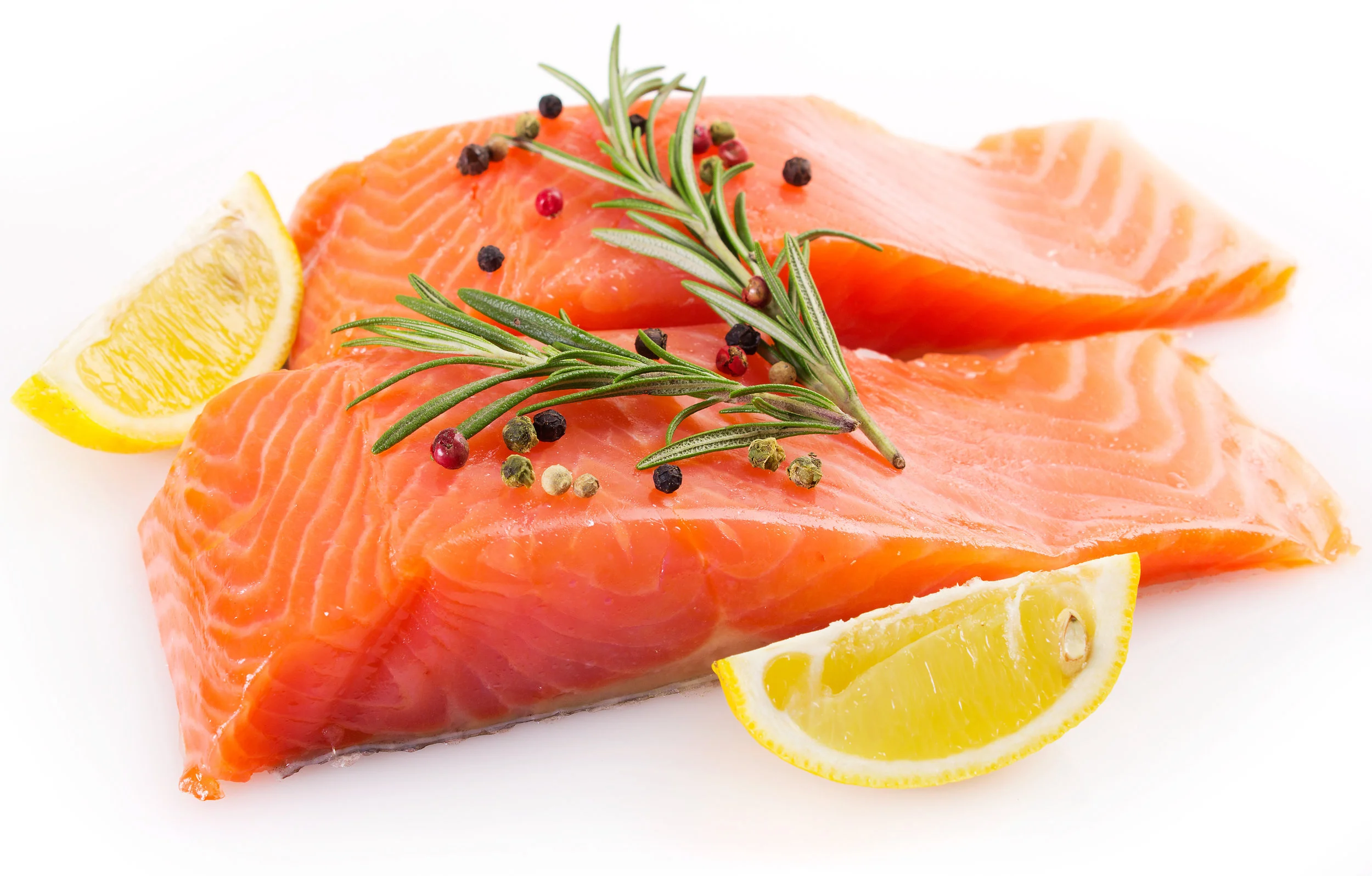 Salmon Salmon is the common name for several species of fish in the family Salmonidae. Salmon are native to tributaries of the North Atlantic (genus Salmo) and Pacific Ocean (genusOncorhynchus). Typically, salmon are anadromous: they are born in fresh water, migrate to the ocean, then return to fresh water to reproduce.